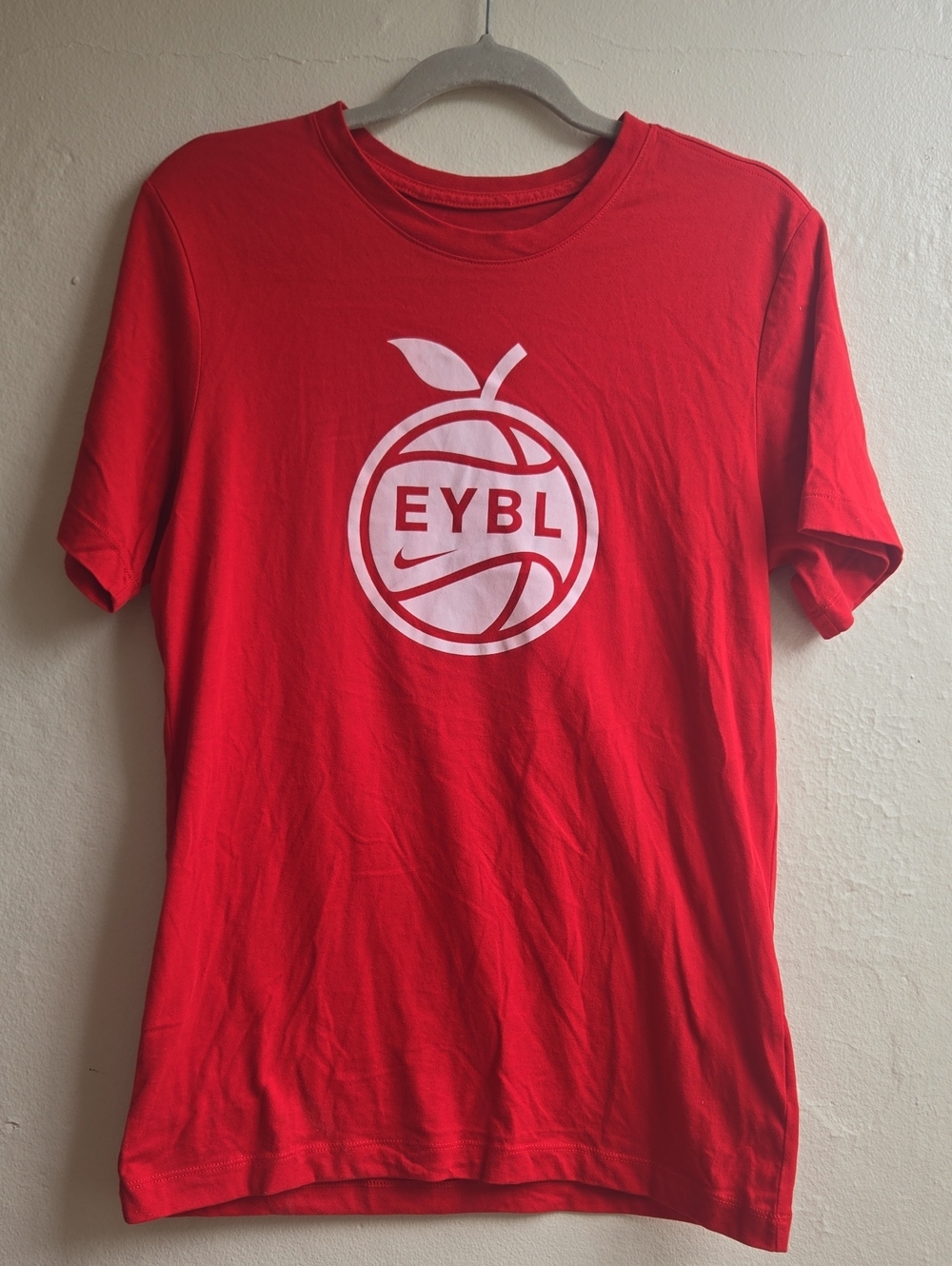 ​Nike EYBL Peach Jam Basketball Red Graphic The Nike Tee Size S_0093
